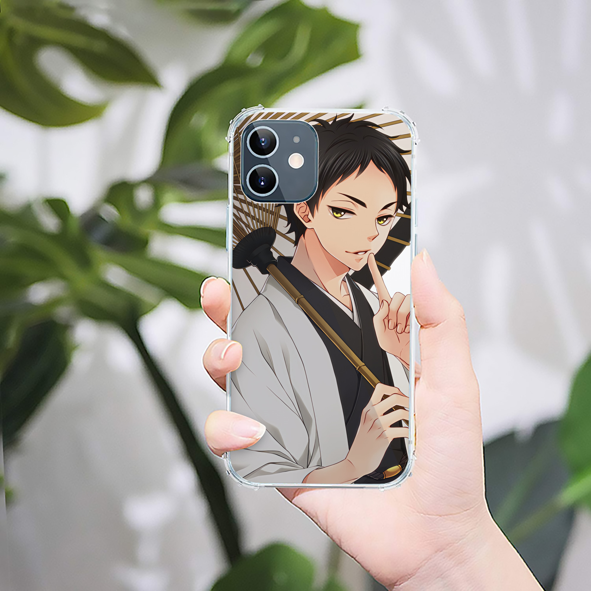 （画像用） ハイキュー!! Haikyu!! 【iPhone 12シリーズ対応】透明スマホケース（クリアソフトケース）